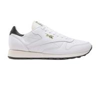 Reebok Unisex Classic Leather Sneaker, White Black Chalk, 8.5 UK