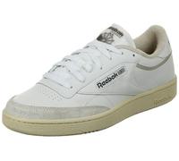 Reebok Club C 85 Chalk/WEATHEREDWHITE/VINTAGECH Unisex Tennis Shoes
