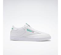 Reebok - Club C 85 Men's Sneakers, Man, White/Green, Size: 38.5
