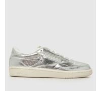 Reebok Club C 85 Trainers in Silver UK 3 (EU 35½)