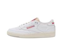 Reebok Club C 85 Vintage Trainers White- Chalk Vector Red-40 - male - Reebok - Trainers - White - 10 UK - Sport 10 UK