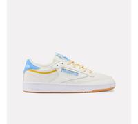 Reebok - Club C 85 Women's Sneakers, Chalk/Periblue/Athleticgold, Size: 36