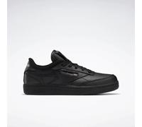 Reebok - Club C Boy's Sneakers, Black/Charcoal, Size: 31