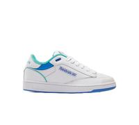 Reebok Club C BULC White/UNLEASHEDGREEN/KINEBLUE Unisex Tennis Shoes