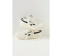 Reebok Club C Double Trainers Shoe at Free People in Chalk/Core Black, Size: US 6 - female