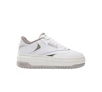 Reebok Club C Extra Platform Sneakers for Women Legacy, White/Hazy Grey/Gritty Grey, 6 UK