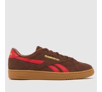 Reebok Club C Grounds Trainers in Brown Multi UK 7 (EU 40½)