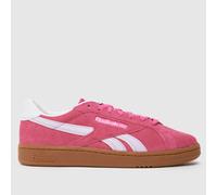 Reebok Women's Club C Grounds UK Sneaker, True Pink/Digital Gleam/Gum, 3
