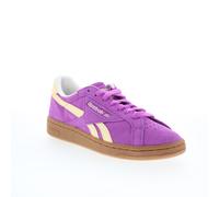 Reebok Club C Grounds UK Womens Purple Suede Lifestyle Trainers Shoes