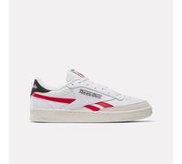 Reebok - Club C Revenge Men's Sneakers, FTWRWHITE/BLACK/VECTORRED, Size: 40.5