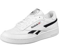 Reebok Club C Revenge Unisex Sneakers, White/Black, 12 UK