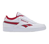 Reebok Club C Revenge Unisex Sneakers, White/Vector Red/Black, 5.5 UK