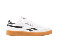 Reebok Men's Club C Revenge Vintage Sneaker, White Black Gum, 3 UK