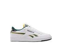 Reebok Unisex Club C Revenge Tennis Shoes, White/FIERCEGOLD/CLGTGREEN, 5.5 UK