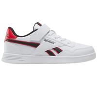 Reebok Court Advance Boys' Sneaker, White/Black/Red Vector, 6.5 Little Kid