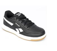 Reebok Court Advance Boys' Trainers, Black white rubber, 4 Little Kid