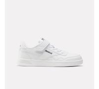 Reebok - Court Advance Elastic & Top Strap Kid's Sneakers, White, Size: 27