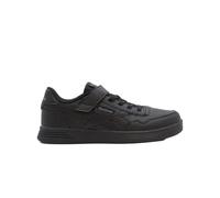 Reebok Court Advance Elastic & TOP Strap Sneaker, Black/Black/Black, 2 UK Child