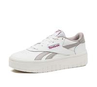 Reebok Court Advance Surge Platform Womens Sneakers, Footwear White/Chalk/Footwear White, 5 UK