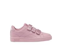 Reebok Court Clean Hook & Loop Straps Trainers, DustyRose/DustyRose/Frostedberry, 34 EU, DustyRose DustyRose Frostedberry, 1.5 UK