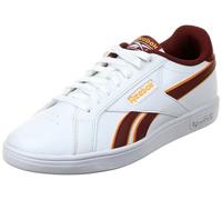 Reebok Unisex Court Retro Tennis Shoes, White/RICHMAROON/FIERCEGOLD, 5.5 UK