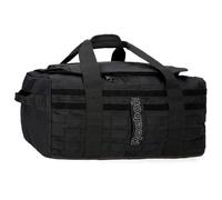 Reebok Cross One Black Travel Bag, 50 x 25.5 x 31.5 cm, polyester, 32.51 L, by Joumma Bags