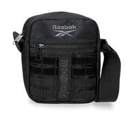 Reebok Cross One Crossbody Bag Black 15x19x6 cms Polyester by Joumma Bags