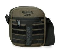 Reebok Cross One Crossbody Bag Green 15x19x6 cms Polyester by Joumma Bags