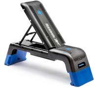 REEBOK Deck Fitness Bench - Black & Blue, Black,Blue