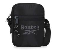 Reebok Dena Small Black Shoulder Bag, 12 x 17 x 2.5 cm, Polyester, by Joumma Bags