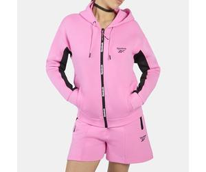Reebok Dreamblend Spacer Full Zip Hoodie Pink