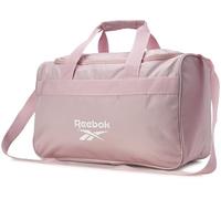 Reebok Carry On Duffel Bag - Classic Compact Sports Gym Bag - Lightweight Overnight Weekender Bag for Travel, Beach, Workout, Lilac With White Logo, One Size