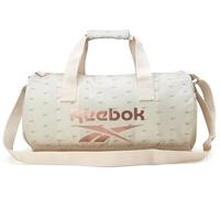 Reebok Duffle Bag - Carry On Gym Bag for Workout With Adjustable Shoulder Strap - Compact Travel Bags for Women and Men, Plyo Cream, One Size, Compact Duffle Bag
