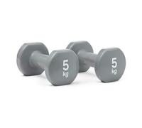 Reebok Unisex's Dumbbells, Grey, 5 kg