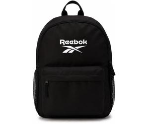 Reebok Element Backpack - Multipurpose Spacious Book Bag for School Gym and Travel - Everyday Bag for Men And Women, Element Black/White, One Size, Element Backpack