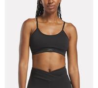 Reebok Eliza Women's Yoga Strappy Bra Bustier Black
