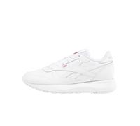 Reebok Women's Classic Leather SP Sneaker, FTWWHT/FTWWHT/PURGRY, 3.5 UK