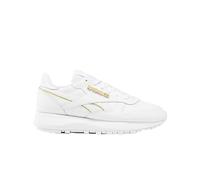 Reebok Women's Classic Leather SP Sneaker, FTWWHT/Goldmt/FTWWHT, 4.5 UK