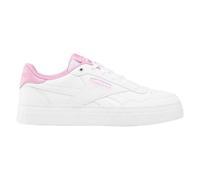 Reebok Women's Court Advance Bold Sneaker, FTWWHT/JASPNK/ASHLIL, 2.5 UK
