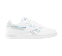 Reebok Women's Court Advance Vegan Sneaker, FTWWHT/PUGRY2/BOLCYA, 2.5 UK