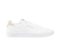 Reebok Women's Court Clean Sneaker, Chalk/PINSTU/MOONST, 4.5 UK