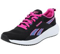 Reebok Women's LITE Plus 4 Sneaker, CBLACK/LASPIN/STEPUR, 3 UK
