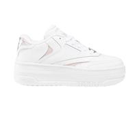 Reebok white & purple club c extra Girls Youth trainers UK 3 (EU 34½)