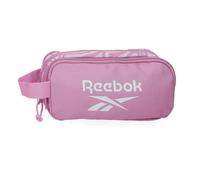 Reebok Festival Pink Pencil Case, 3 Compartments, 22 x 10 x 9 cm, Polyester by Joumma Bags