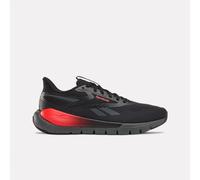 Reebok Unisex Flex Trainer Trainers, Black/Grey/Sport Red, 45.5 EU