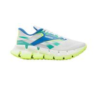 Reebok Women's FLOATZIG 1 Running Shoes, White/Unleashed Green/Digital Lime, 6 UK