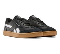 Reebok Forte Lounger Leather Mens Black/White/Gum Trainers - Size UK 7