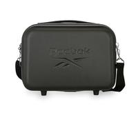 Reebok - Franklin Adaptable Toiletry Bag, Black, 29 x 21 x 15 cm, Hard ABS Shell, 9.14 L, 0.8 kg, by Joumma Bags