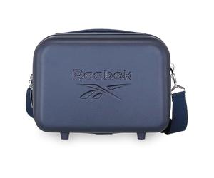 Reebok - Franklin Adaptable Toiletry Bag, Blue, 29 x 21 x 15 cm, Hard ABS Shell, 9.14 L, 0.8 kg, by Joumma Bags