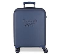 Reebok Franklin Cabin Bag, Blue, 40 x 55 x 20 cm, Hard ABS, TSA Lock, 37 L, 2.56 kg, 4 Double Wheels, Hand Luggage by Joumma Bags